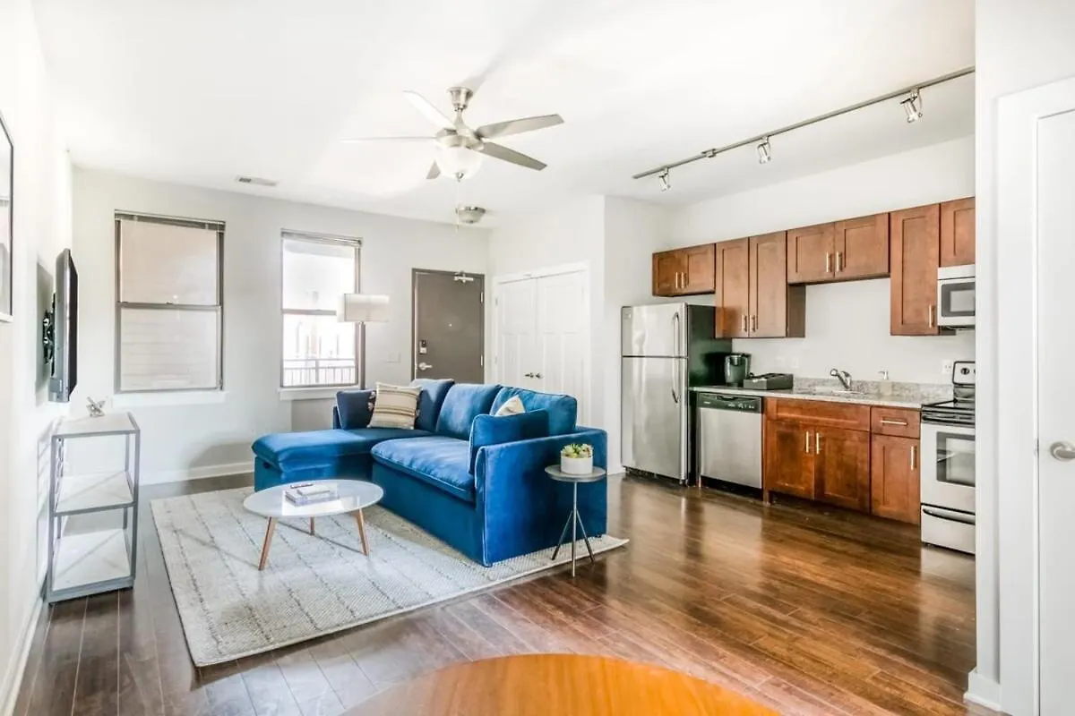 נאשוויל Two Cozysuites Classy Music Row Condos W Parking