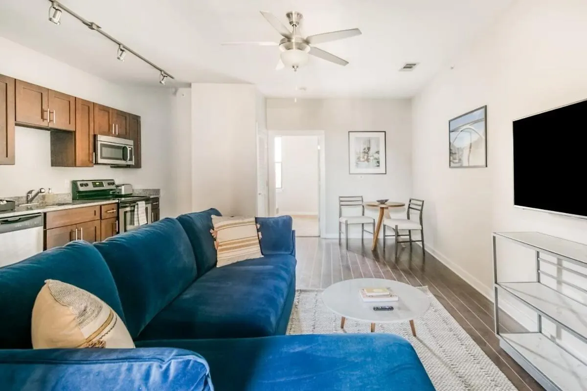 דירה נאשוויל Two Cozysuites Classy Music Row Condos W Parking ארצות הברית