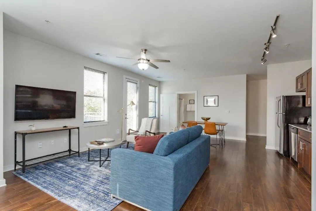 נאשוויל Two Cozysuites Classy Music Row Condos W Parking דירה